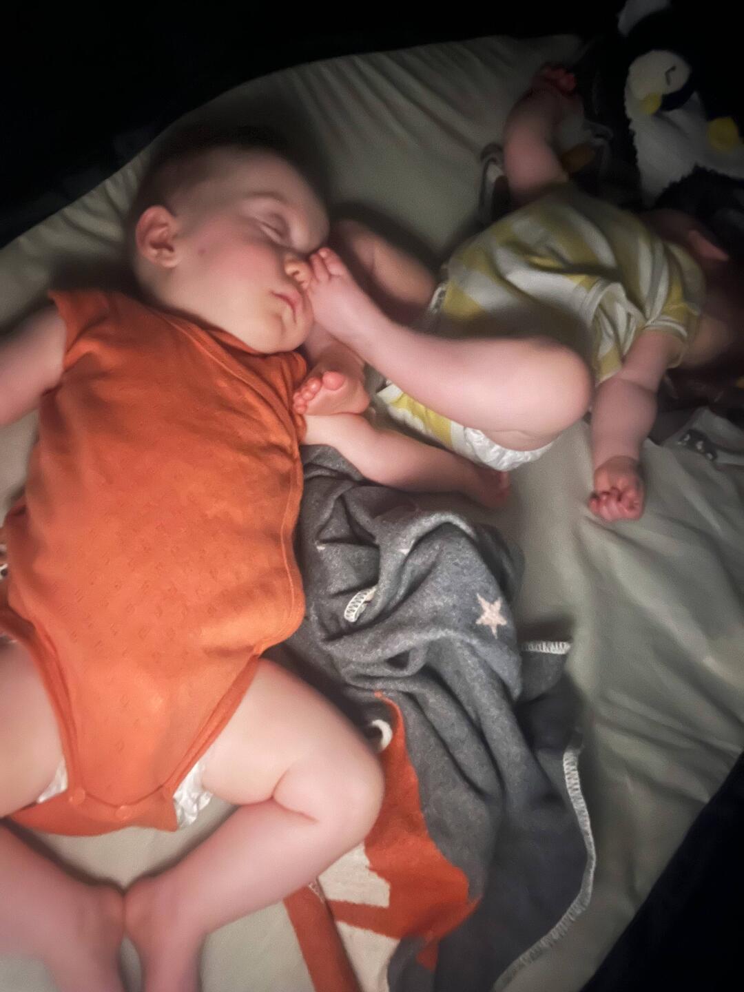 Nachtrag von gestern Nacht. Ein bisschen wie im Babybauch 😅