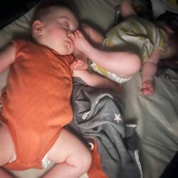 Nachtrag von gestern Nacht. Ein bisschen wie im Babybauch 😅