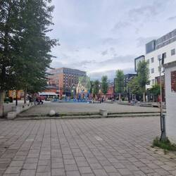 One area of Tromso centre