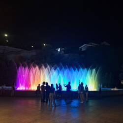 Wasserspiele im Rike Park