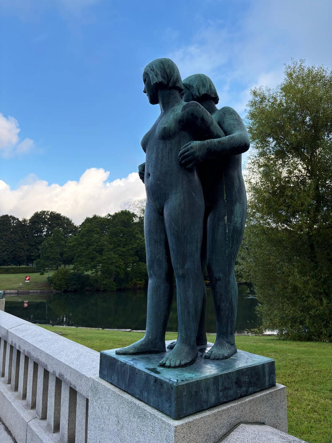Sculpture at Vigeland Park