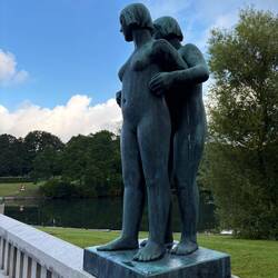 Sculpture at Vigeland Park