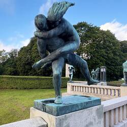 Sculpture at Vigeland Park