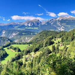Hoch über der Rheinschlucht