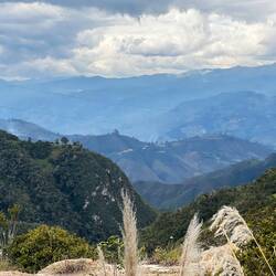 As we climb up from the museum, we get nice views of the higher valley