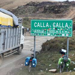 The truck made it too!