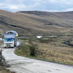 We had not seen a vehicle since quite a while