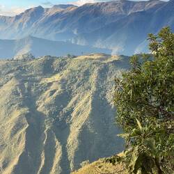 Fold after fold of mountain