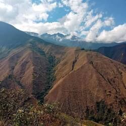 Rains have carved their ways