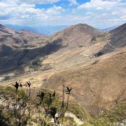 Looking back at what we have climbed
