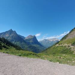 Letzter Gipfelblick.