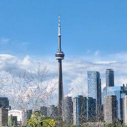 Blick uf dr CN Tower