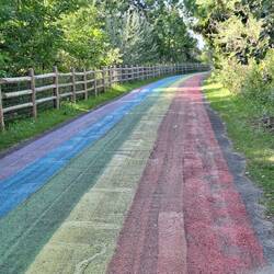 miar sind sogar über dr Rägaboga gfahra 😉