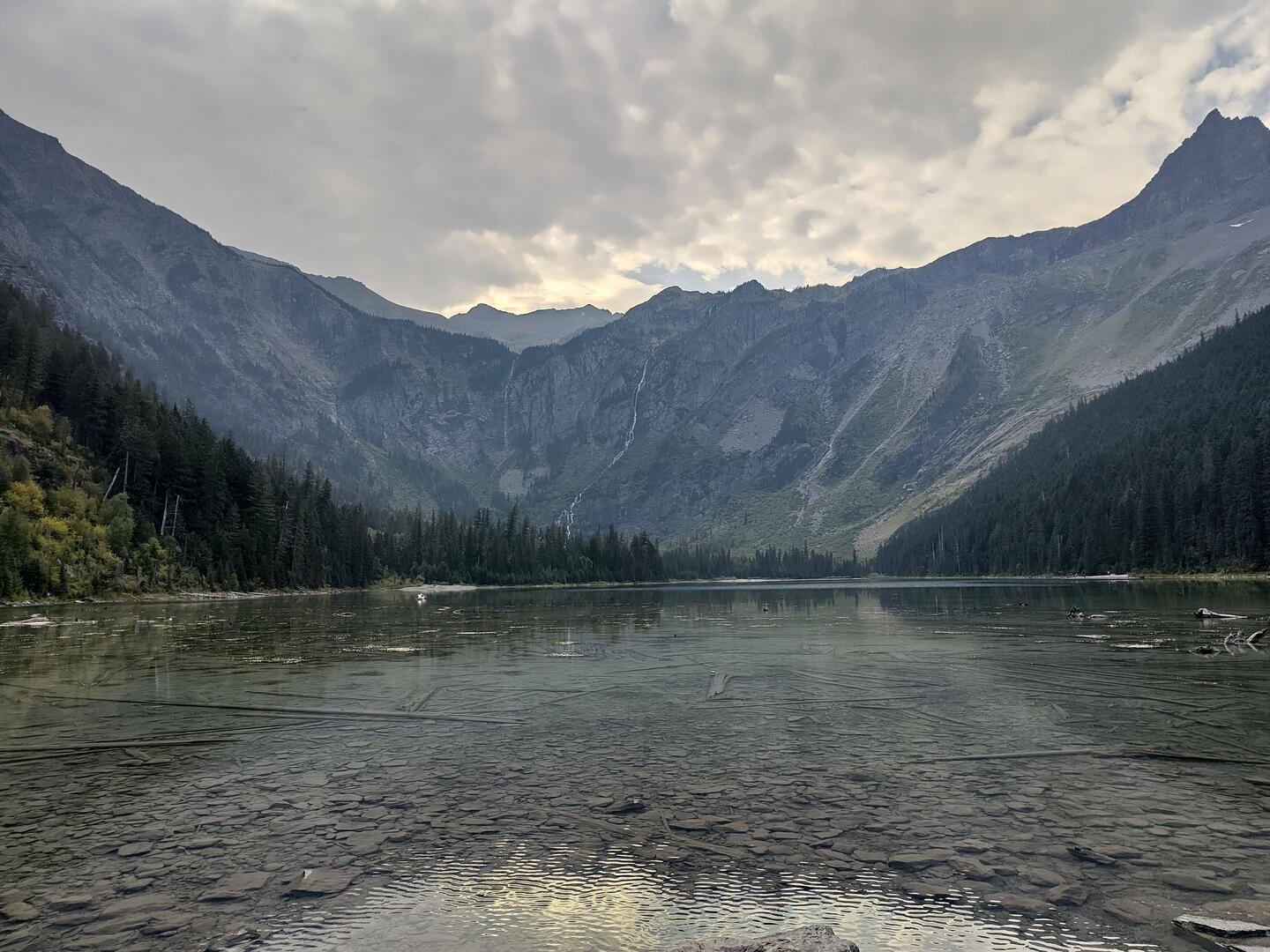 Das ist aber der Avalanche Lake
