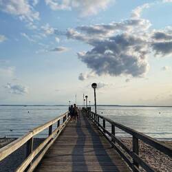 Eine Seebrücke darf natürlich nicht fehlen