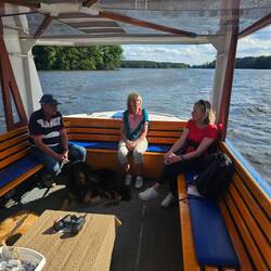 Schon wieder auf dem Boot