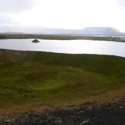 Pseudokrater am Mytvan See, Anden es tatsächlich 🦟 gibt