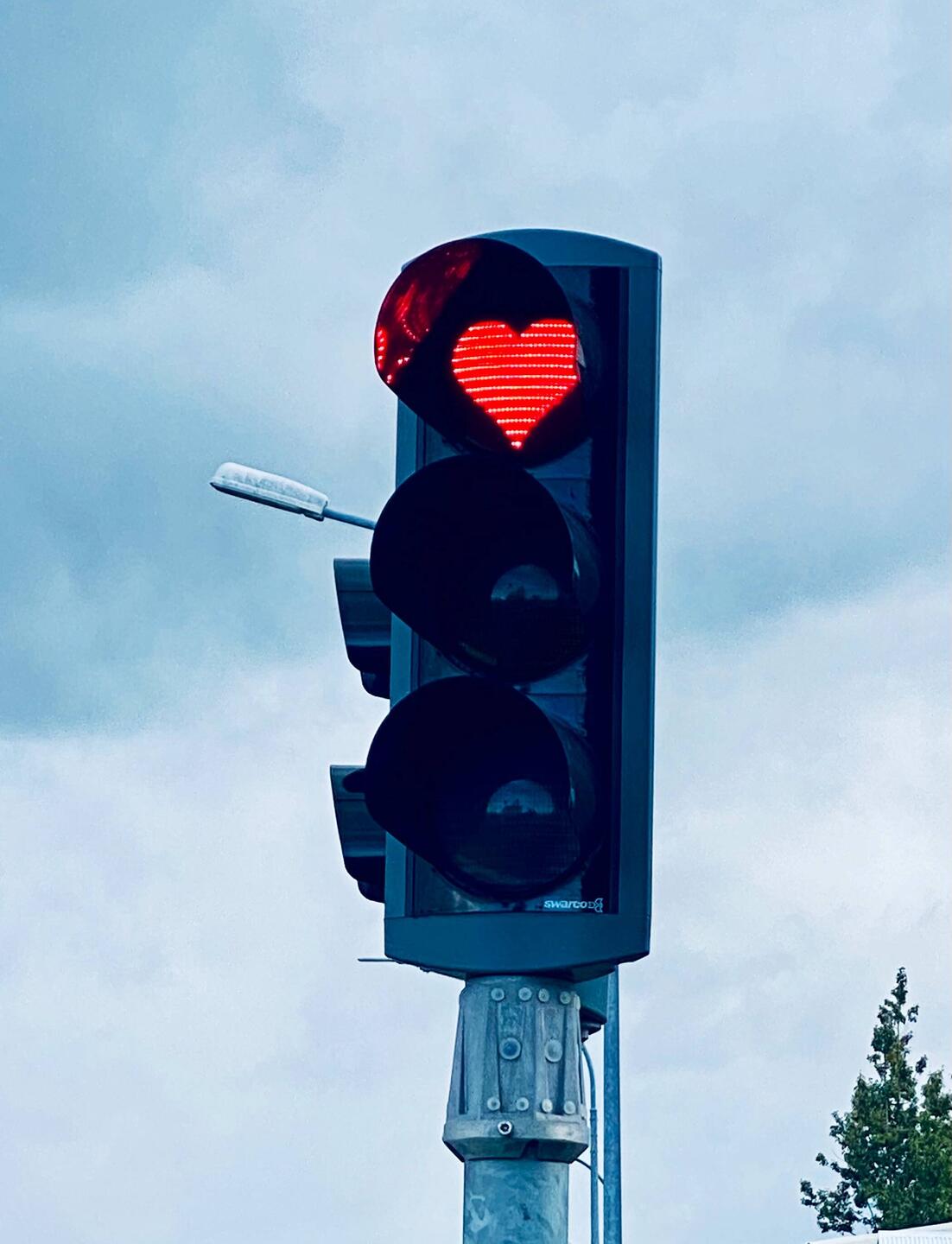 Ampel❤️ gibt es nur in Akureyri