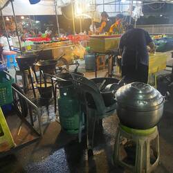 They are cooking up a storm.