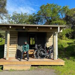 The hut in the morning light