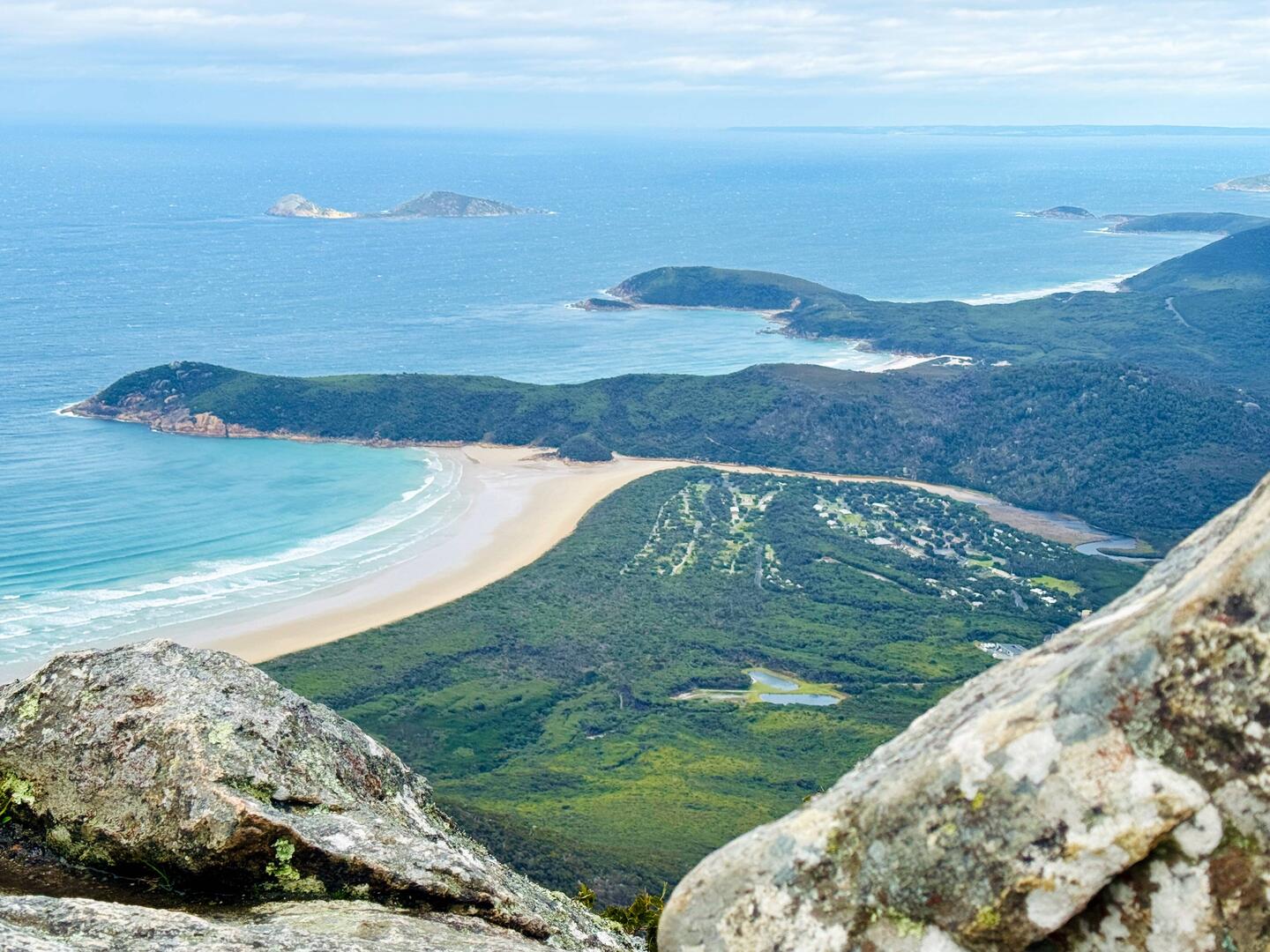Tidal River - the view from Mt. Oberon