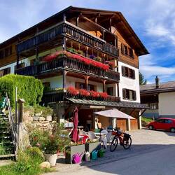 Willkommene Pause in der Besenbeiz Ober Dutjen