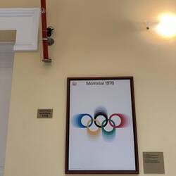 Montreal's Olympic flame 1976