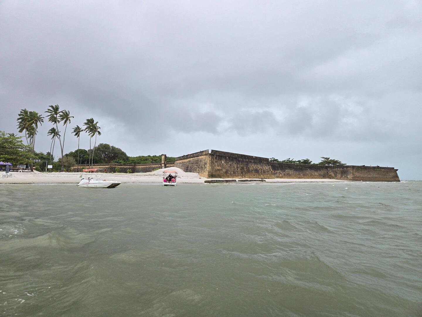 Blick aufs Fort Orange