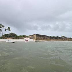Blick aufs Fort Orange