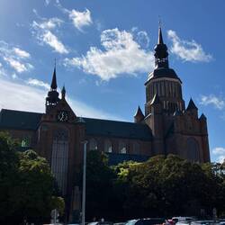 Marienkirche, auf den Turm geht's rauf