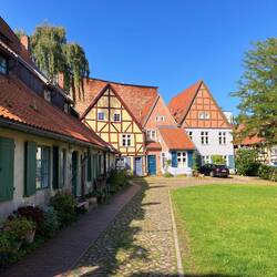 Ehem. Franziskanerkloster, heute begehrte Wohnadresse für Stralsunder