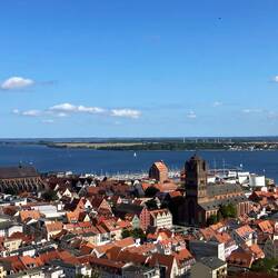 Stralsund Richtung Altefähr