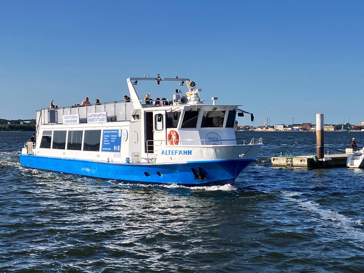 Unsere Fähre nach Stralsund