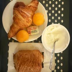 Breakfast at hotel