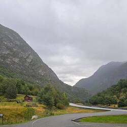 Landschaft in der Nähe von Gudvangen