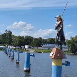 Fritze Bollmann im Beetzsee