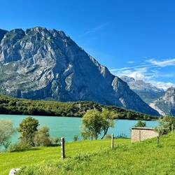 Ankunft am Lago di Cavedine