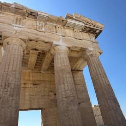 Marble from the same quarry used to create the white stabilizing patches