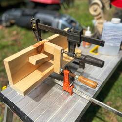 Wir schreinern ein wenig