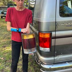 Die neuen und die alten Heckleuchten