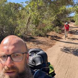 Eingeholt, auf der unbewohnten Insel Caprera