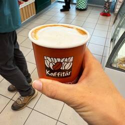 Gas station coffee to start the day
