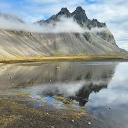 The impressive Vestrahorn Mountain
