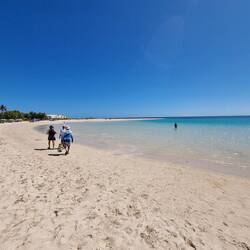 Straight opposite van park.