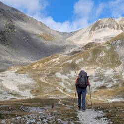 Weg zum Col de Chavière.