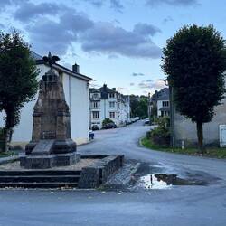 Vollkommen verschlafender Ort