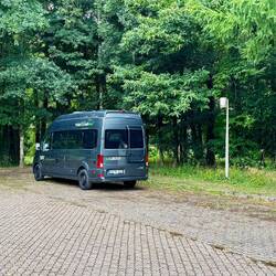 Hübscher Stellpatz für die erste Nacht