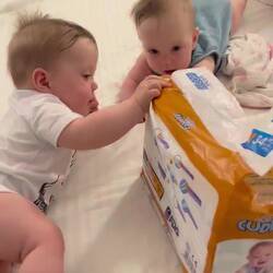 Neue Windeln abchecken statt schlafen