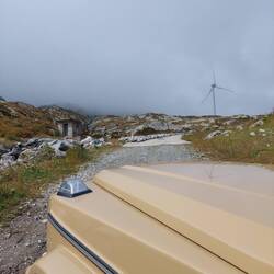 Warmfahren am Gotthardpass