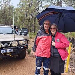 trail angels, Lari & Hedley